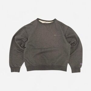 Vintage champion charcoal grey crewneck sweatshirt